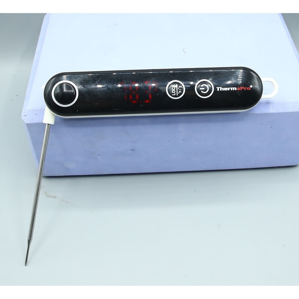 ThermoPro TP18 Digital Instant Read Meat Thermometer  BBQ Grill White